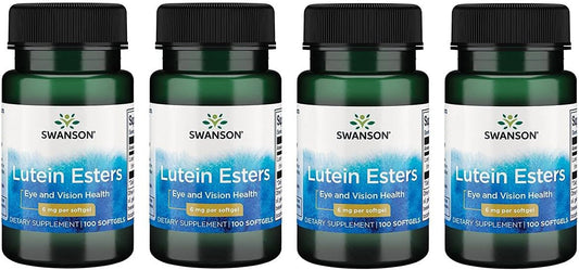 Swanson Premium Brand Lutein Esters 6 mg Softgels - Pack of 400