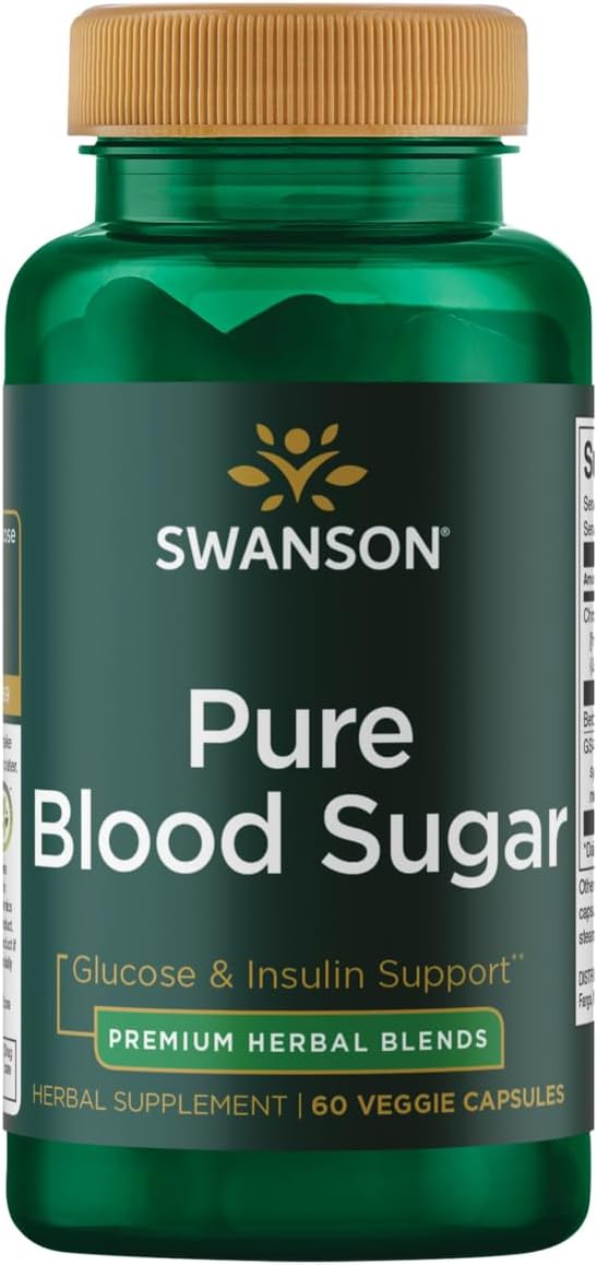 Swanson Pure 60 Vegetable Capsules for Natural Wellness and Health Benefits
