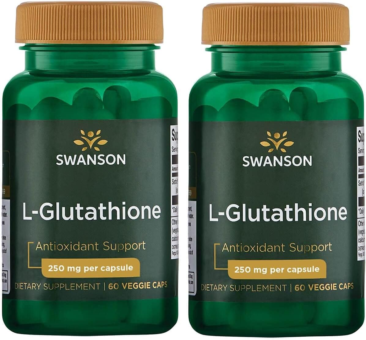 Swanson Ultra L-Glutathione 250mg Veg Capsules - Pack of 120