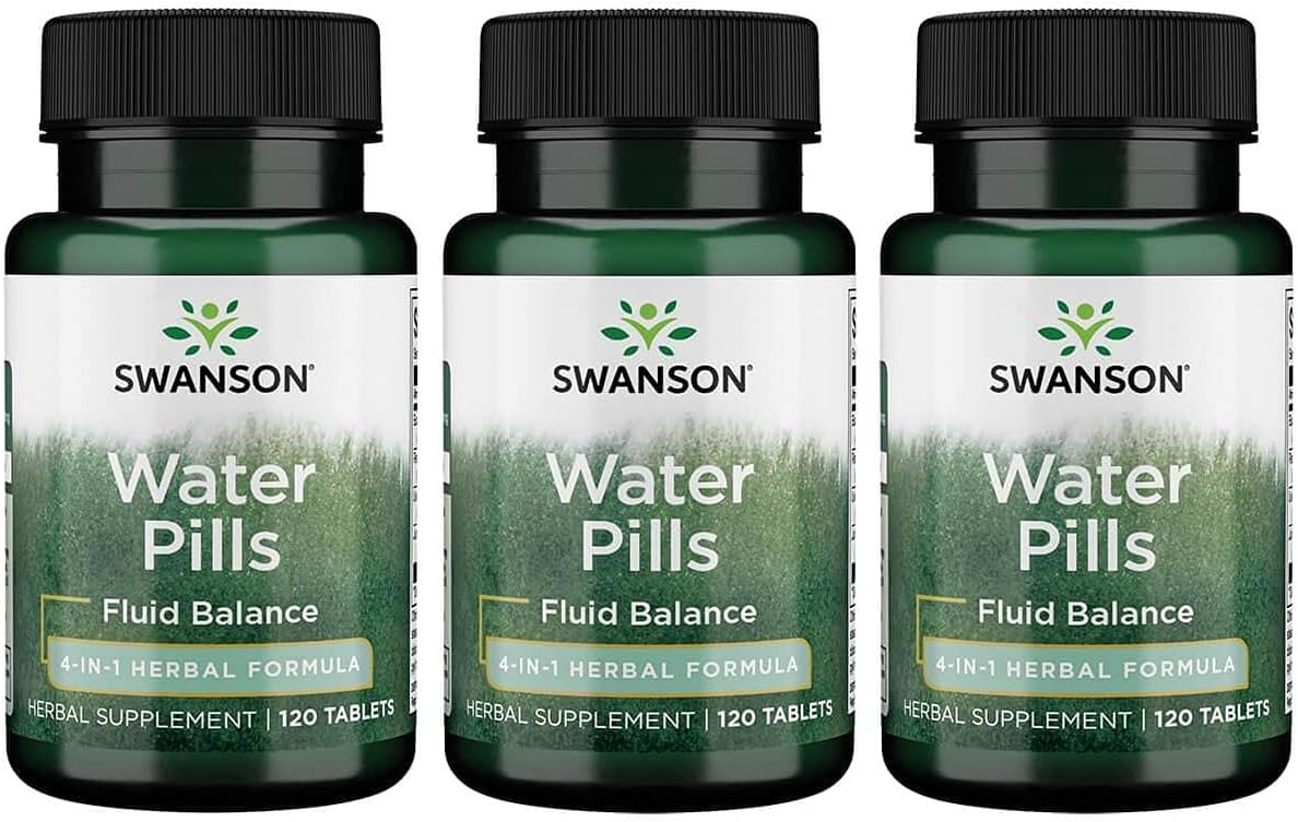 Swanson Water Pills - 360 Tablets, Natural Diuretic Supplement