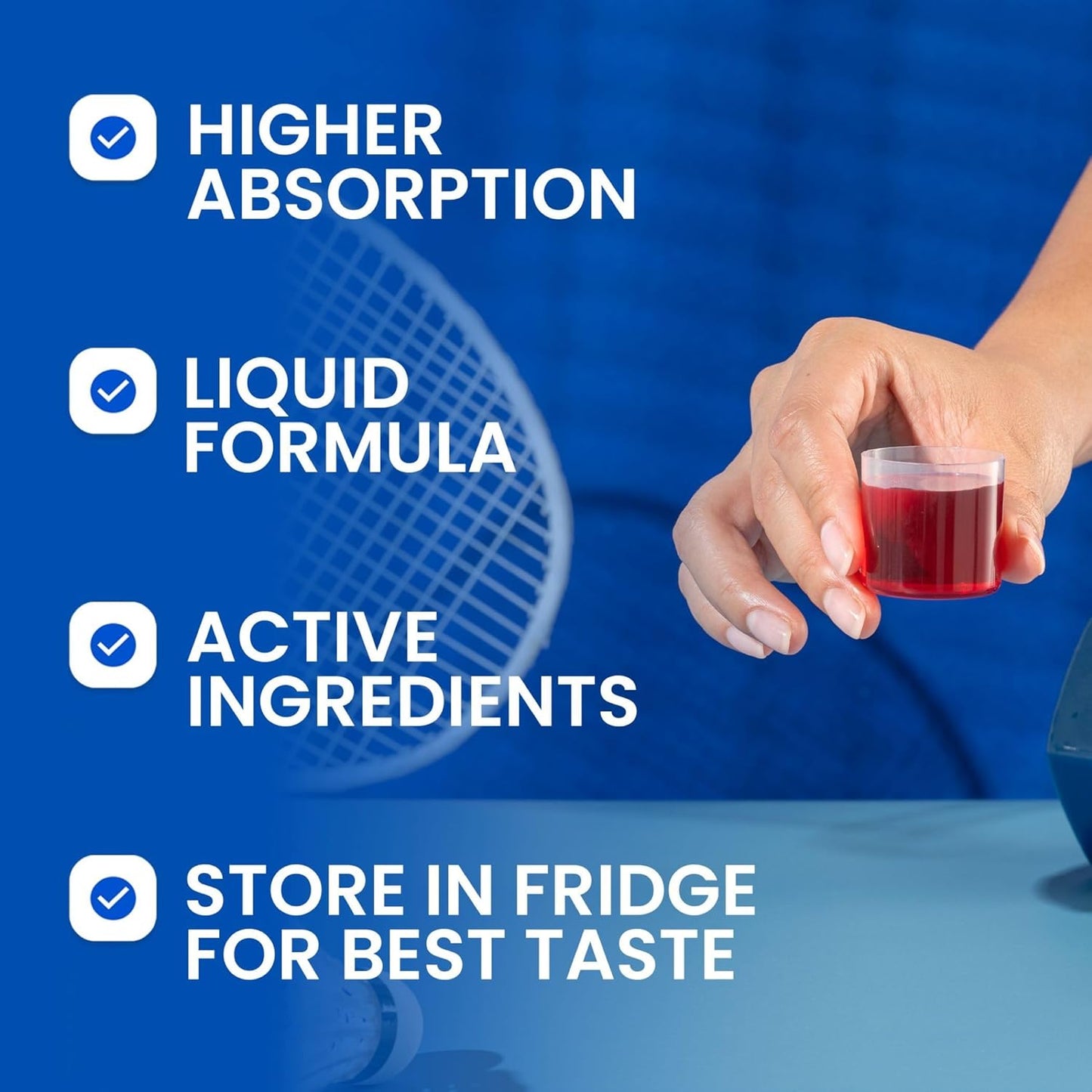 Swedish Nutra Joint Support Shots - Collagen & Turmeric - 20 Shots - Sugar-Free