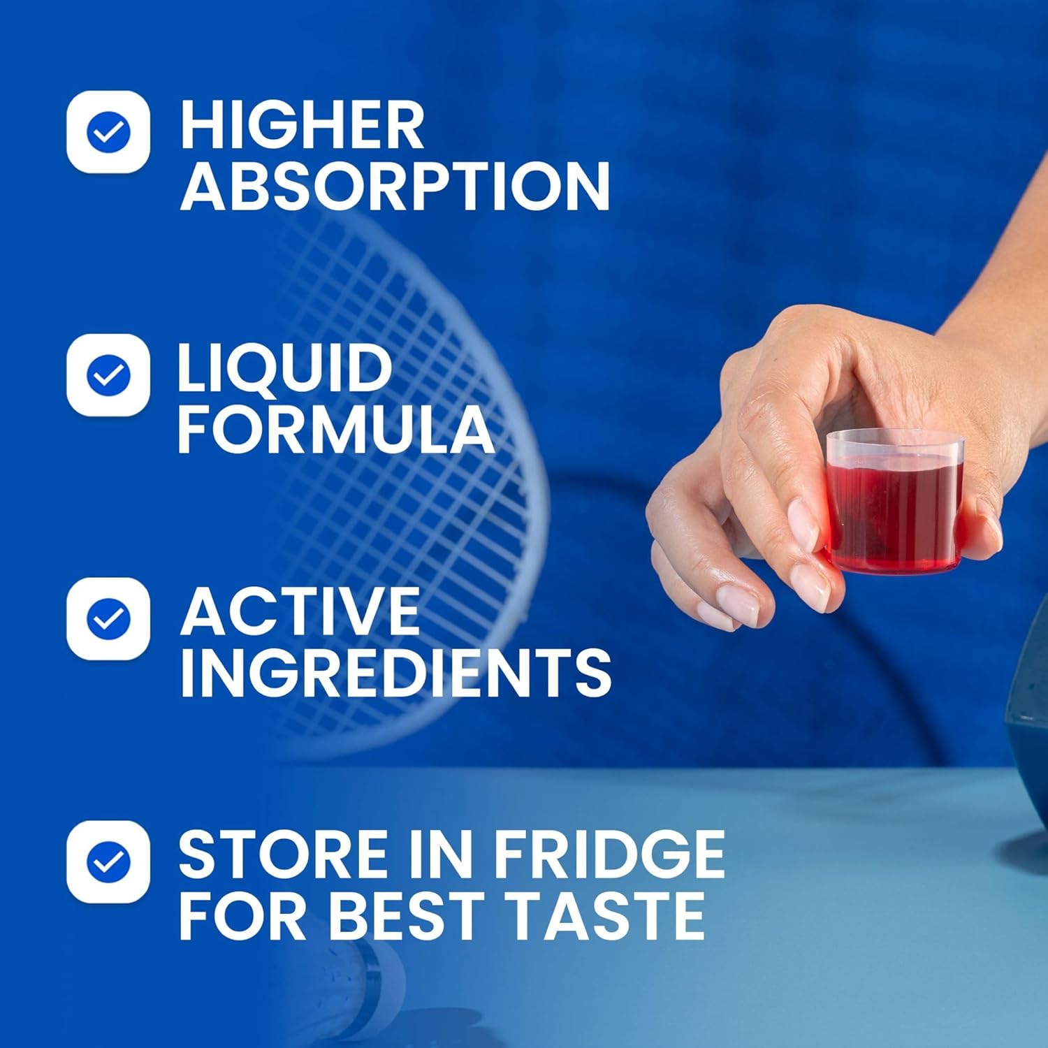 Swedish Nutra Joint Support Shots - Collagen & Turmeric - 20 Shots - Sugar-Free