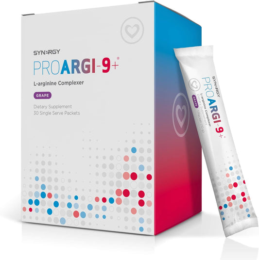 Synergy ProArgi-9 Plus Grape L-Arginine Complexer Dietary Supplement - 30 Packets