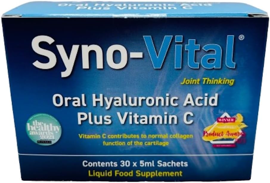 SYNO-VITAL Hyaluronic Acid Sachets 5ml - Pack of 30 - Syno Vital Formula