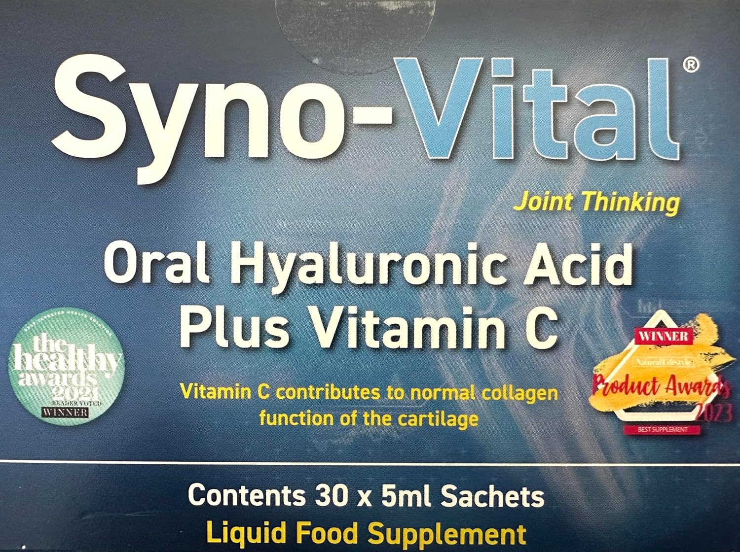 SYNO-VITAL Hyaluronic Acid Sachets 5ml - Pack of 30 - Syno Vital Formula