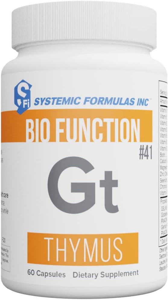 Systemic Formulas Bio Function Gt Thymus Capsules - 60 Count