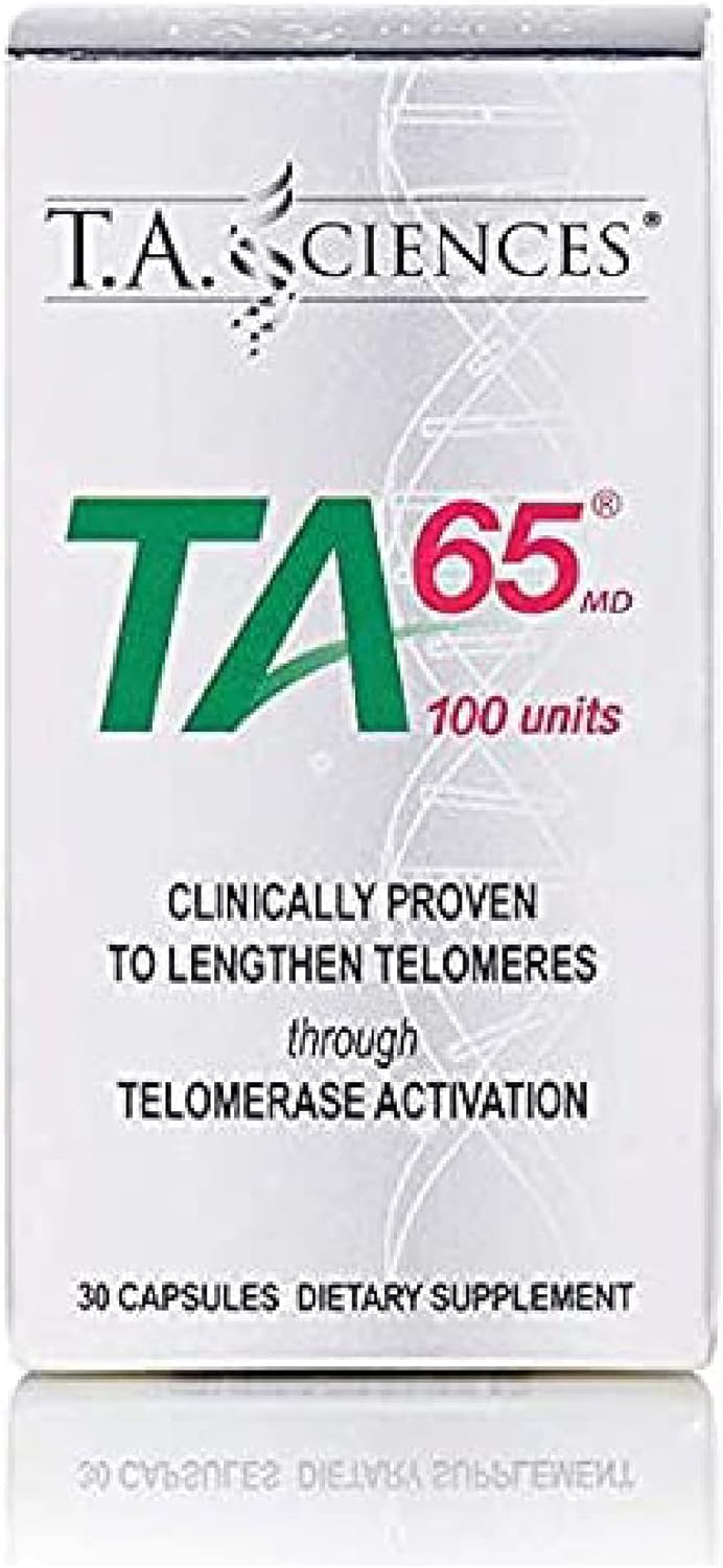 TA Sciences TA-65 Telomerase Activation Capsules - 30 Count