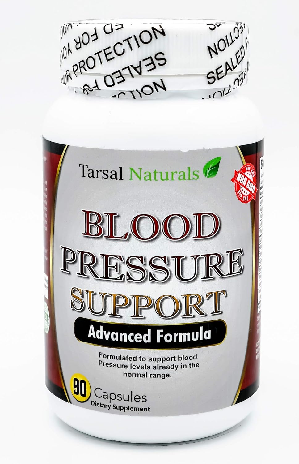 Tarsal Naturals Blood Pressure Support Capsules | Advanced Formula for Healthy Triglycerides | Made in USA | Gluten Free | FDA Registered
