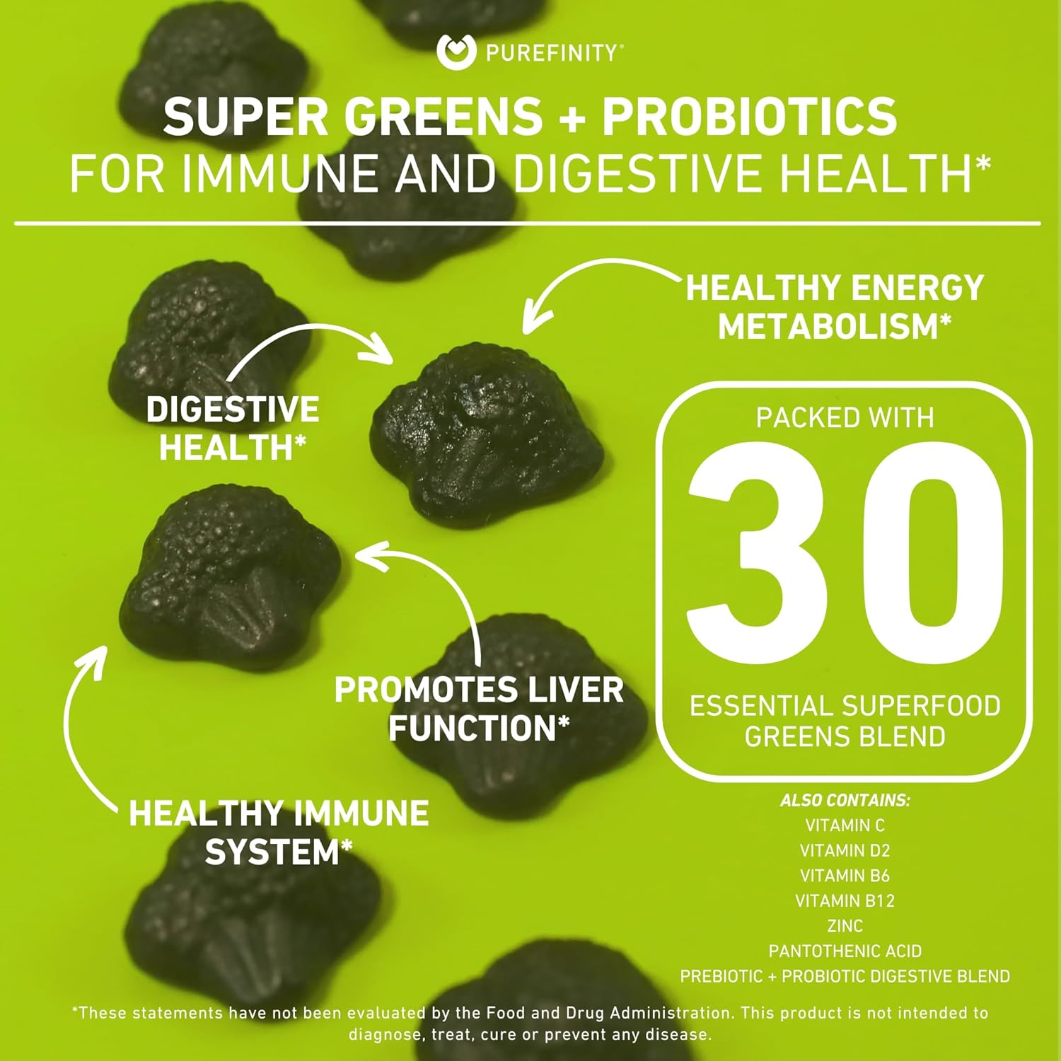Tart Cherry and Super Greens Gummies Bundle for Uric Acid Flush and Daily Greens Cleansing