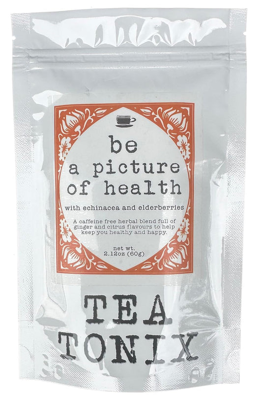 Tea Tonix Picture of Health Blend - Echinacea, Elderberries, Ginger Tea 60g (2.12oz) for Cold Season Support