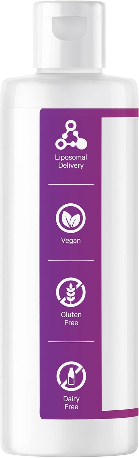 Teen Wonder-D: Liposomal Vegan Vitamin D3 + K2 Liquid Supplement for Teens - Plant-Based B12, Non-GMO, Mixed Berry Flavor - 3-Month Supply (7.6 fl oz)