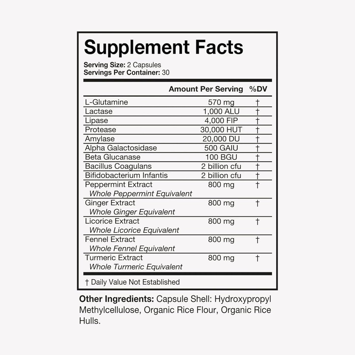 Terra Health Essentials Bloat Control | Fast Relief with Digestive Enzymes & Probiotics for Anti-Bloat Support