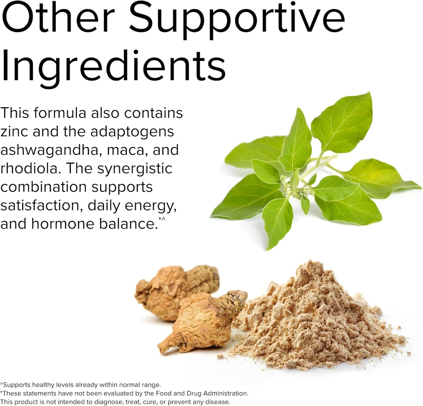 Terry Naturally HRG80 Red Ginseng Female Vitality Support Supplement - Boost Circulation, Endurance & Energy - With Ashwagandha, Red Ginseng & Zinc - 48 Capsules