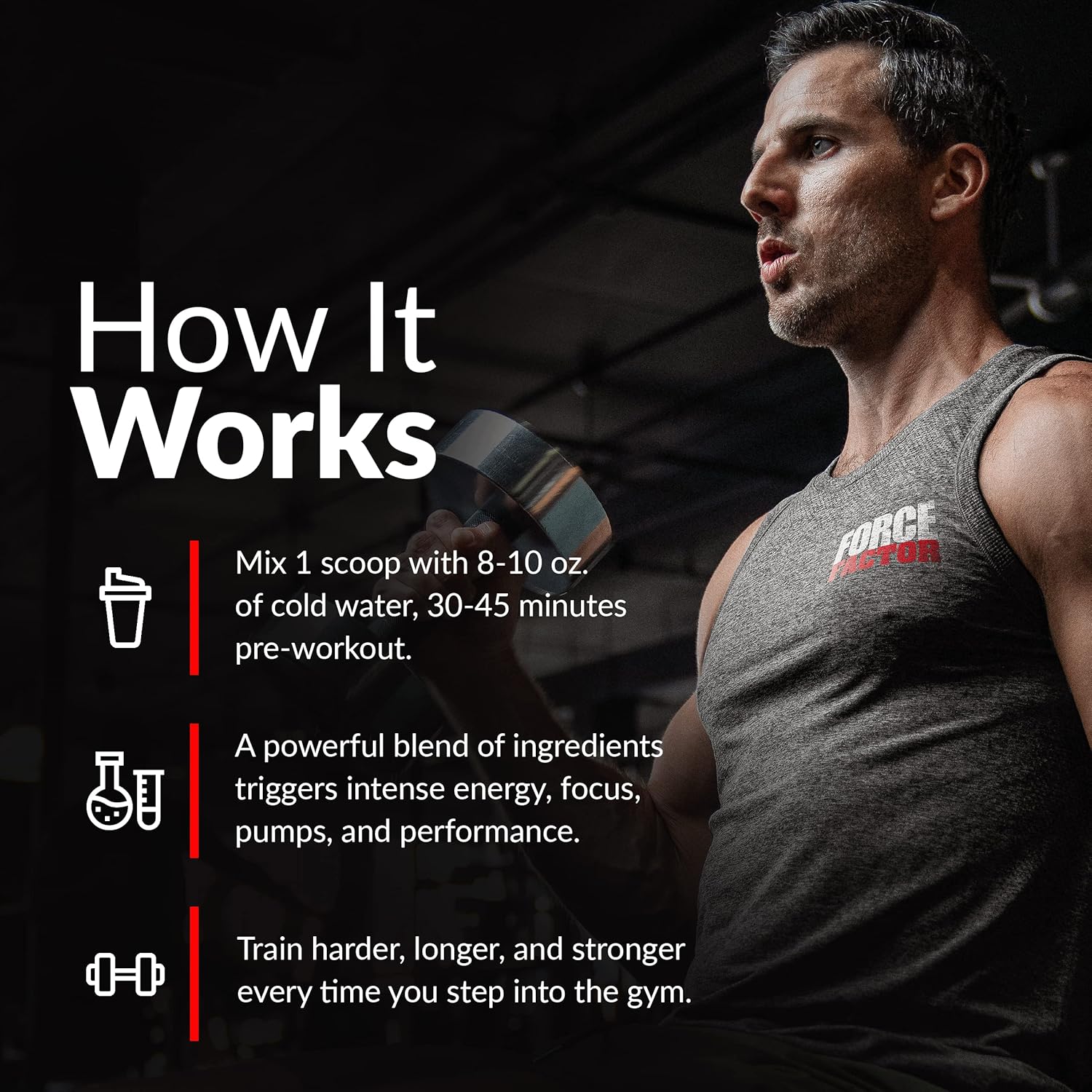 Test X180 Pre-Workout Powder & Energy Supplement - Boost Focus, Endurance, Muscle, Strength - Nitric Oxide Supplement with Ashwagandha & L-Citrulline - Blue Raspberry - 30 Servings