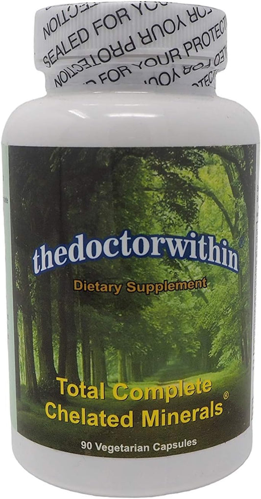 The Doctor Within Total Complete Minerals - 90 Vegetarian Capsules for Optimal Health