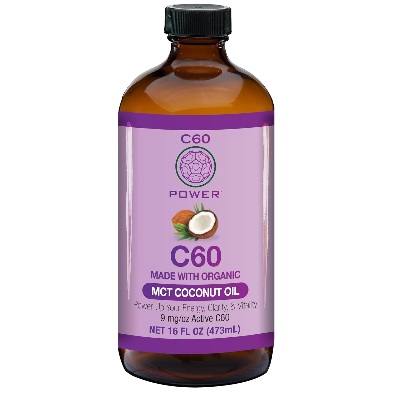 The Executive C60 Kit - C60 Power 16oz Organic MCT Coconut Oil, 16oz Organic Avocado Oil, & 16oz Organic Extra Virgin Olive Oil