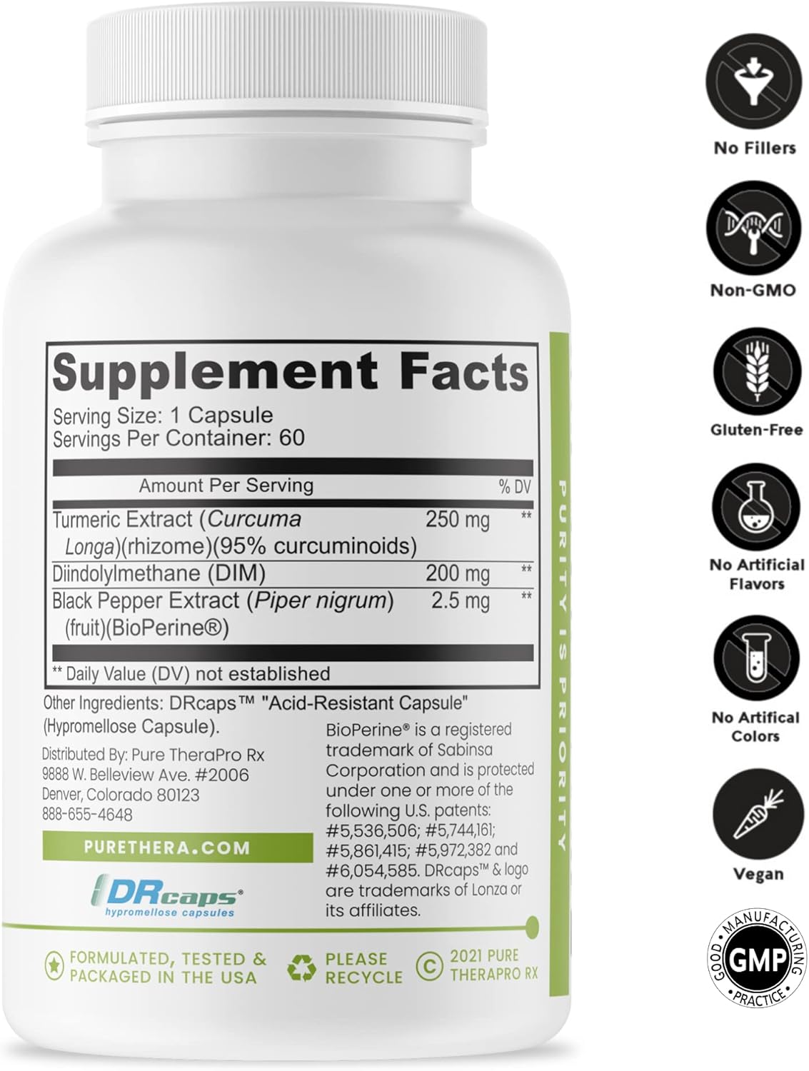 Therapro Rx Healthy Hormones, Hair, Skin & Nails Supplement Bundle - Pure Formula