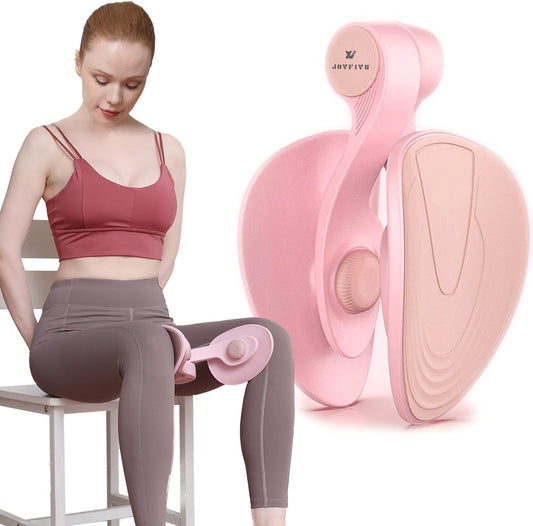 Thigh Master Exerciser for Women - Inner Thigh Toner with Kegel Exercise Benefits, 26 lb Resistance Upgrade
