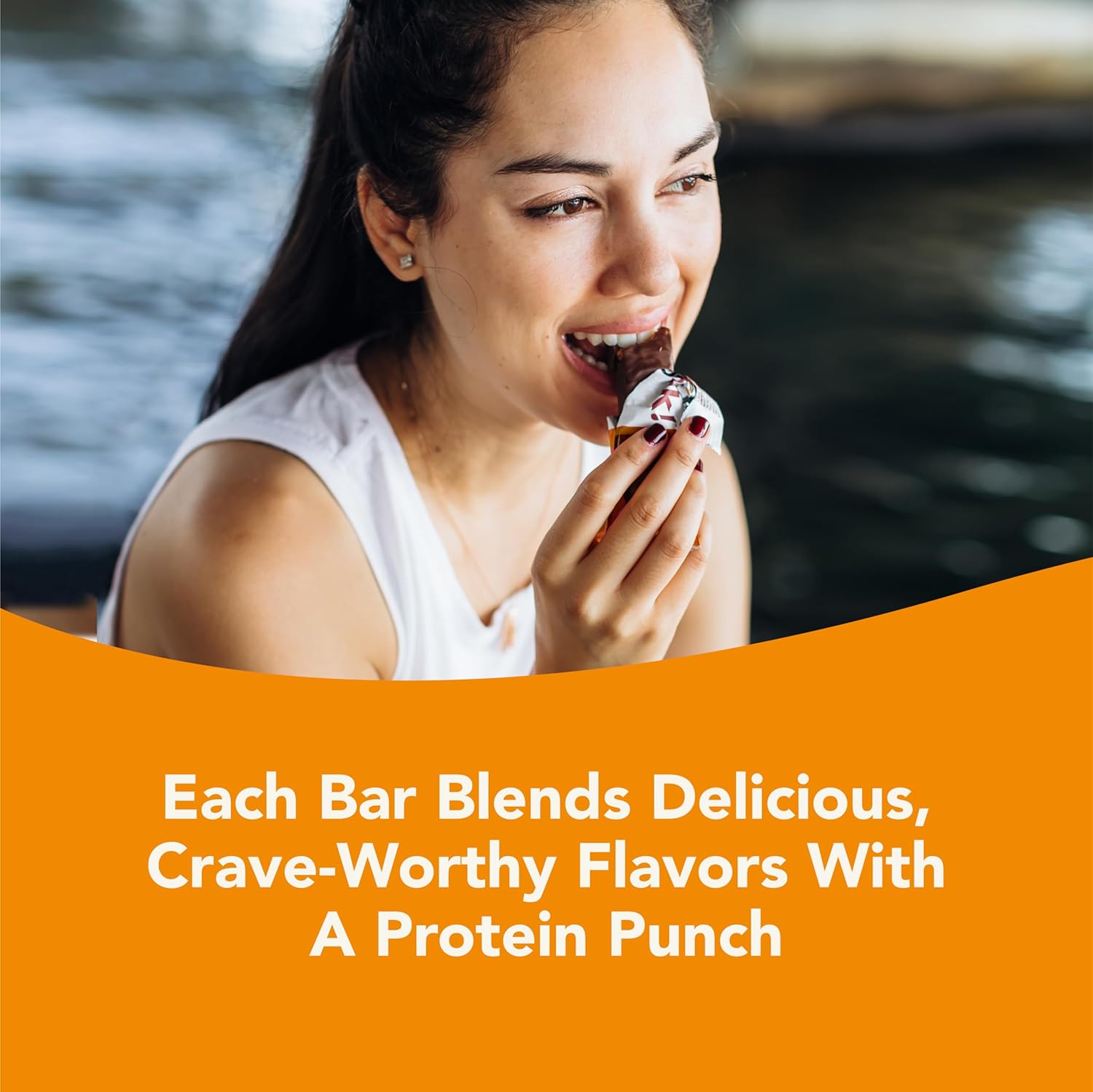 think! Delight Chocolate Peanut Butter Pie Protein Bars - 12 Count, Gluten Free Snack