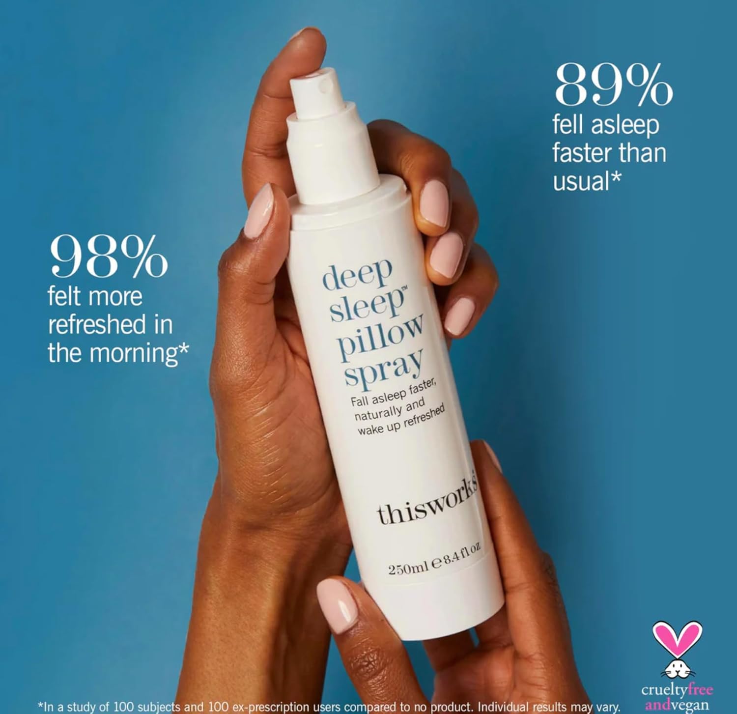 thisworks Deep Sleep Pillow Spray - 250 ml Natural Sleep Aid with Lavender, Vetivert, and Camomile Essential Oils