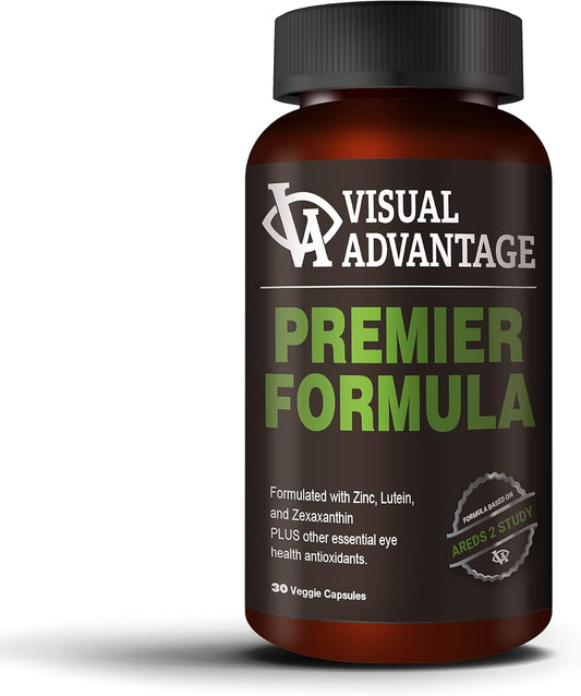 Three Month Supply Visual Advantage Premier Formula for AMD Eye Health - Only 1 Pill/Day