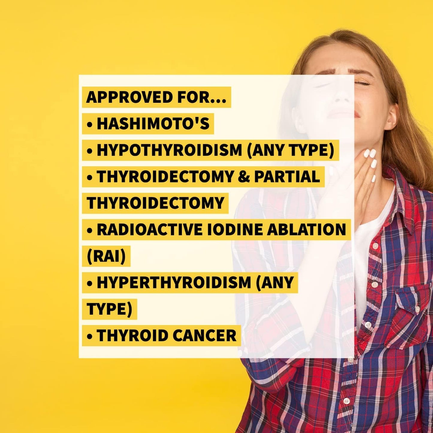 Thyroid B Complex for Women - Methylated Vitamin Capsules with Methylfolate, B12, Biotin, and More | Supports MTHFR, Energy, Focus, and Thyroid Health | 60 Count