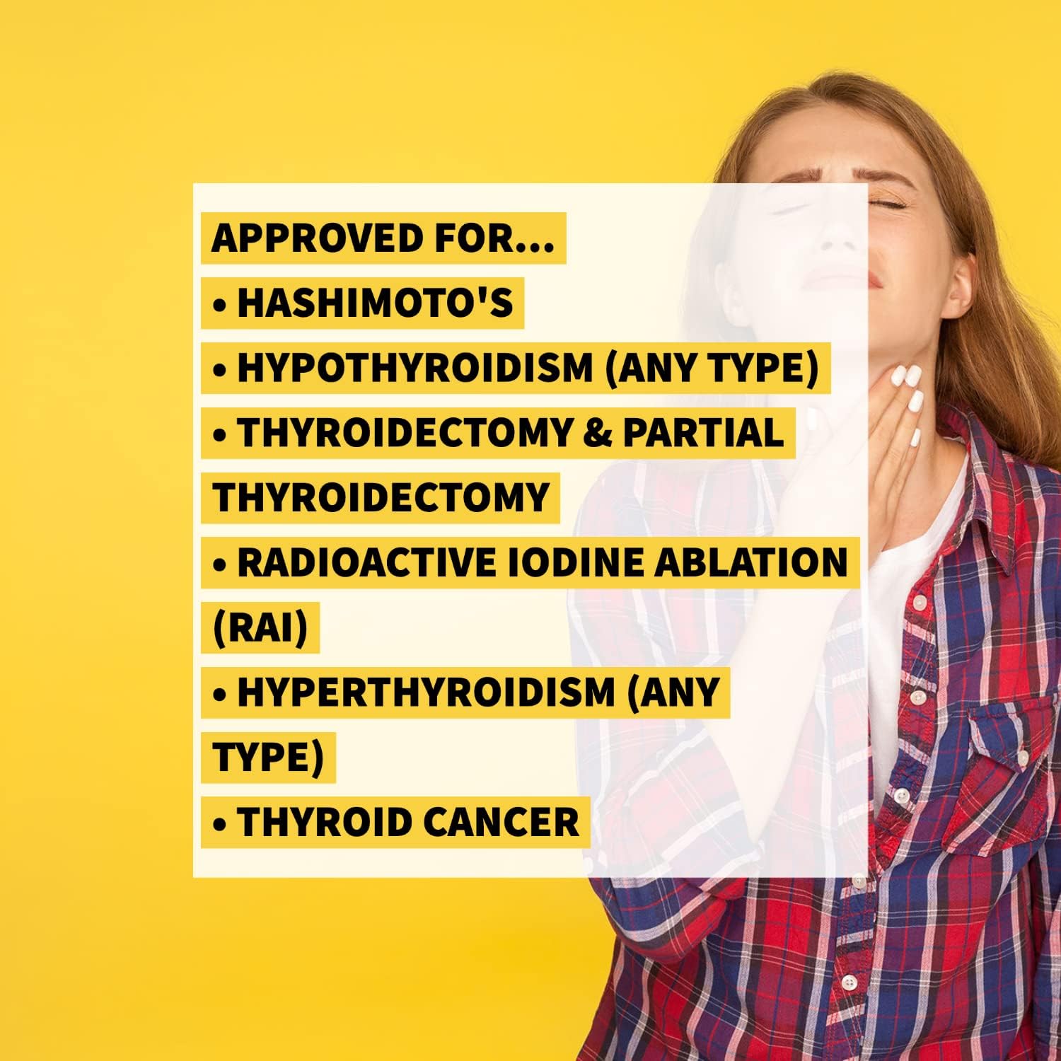 Thyroid B Complex for Women - Methylated Vitamin Capsules with Methylfolate, B12, Biotin, and More | Supports MTHFR, Energy, Focus, and Thyroid Health | 60 Count
