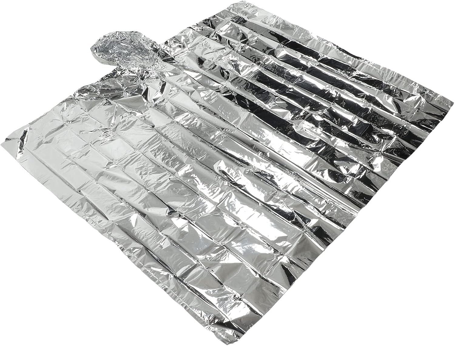 Tiiyee Emergency Blanket: Mylar Thermal Blanket with Rain Poncho - Survival Gear for Outdoor First Aid in Uneven Heat Settings