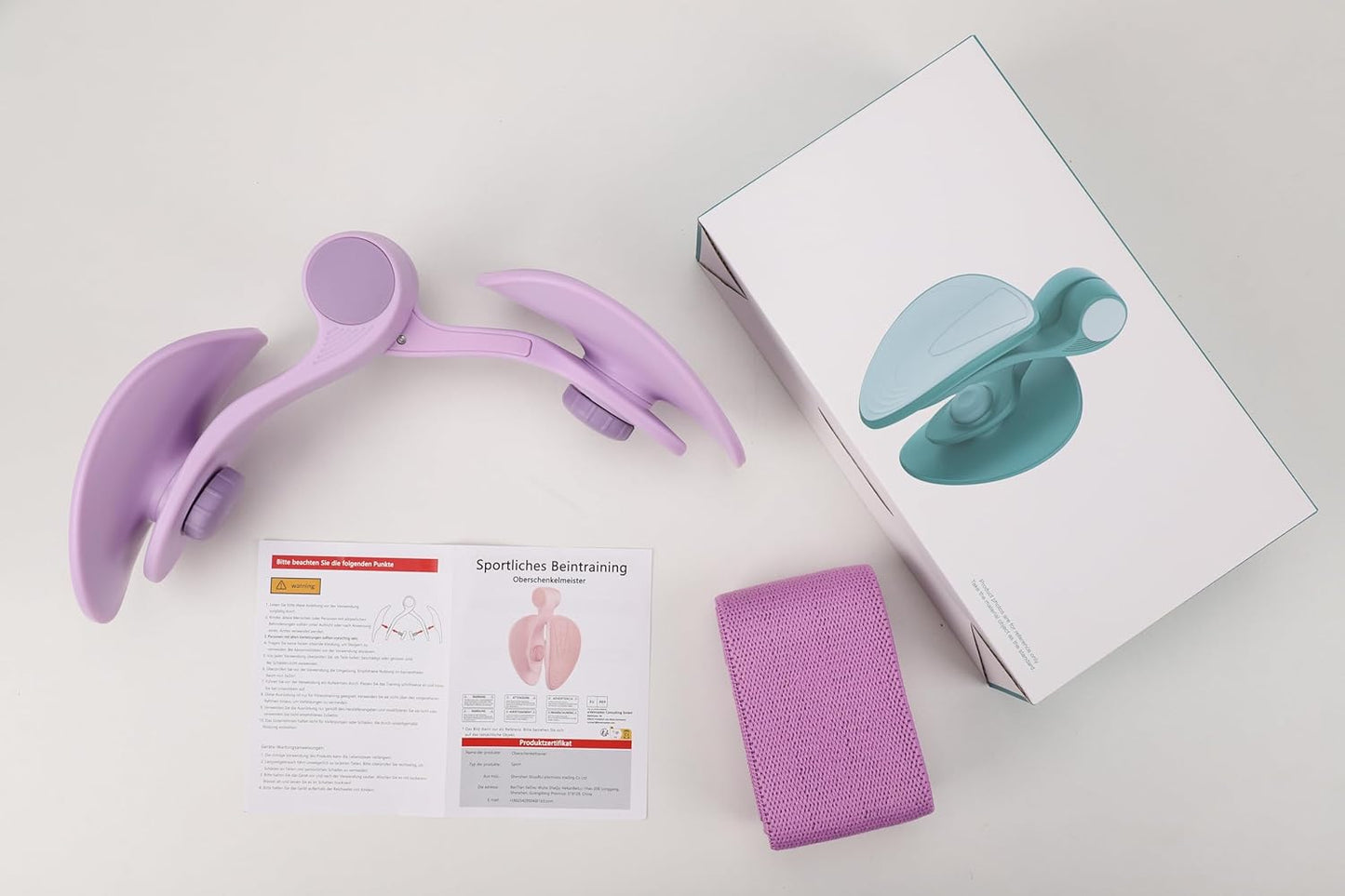 TINRIEF Thigh Master Hip Trainer: Kegel Exerciser for Pelvic Floor & Postpartum Rehab, Inner Thigh Toner Workout