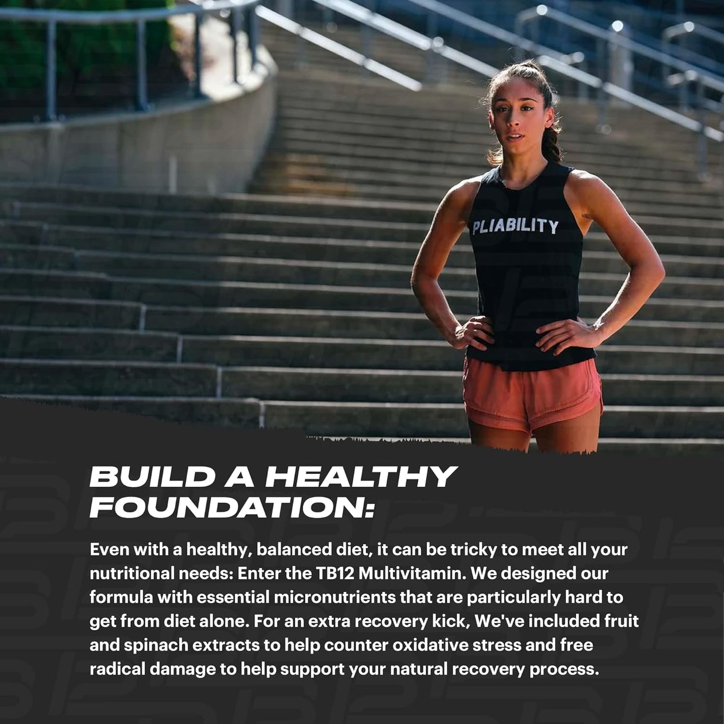 Tom Brady TB12 Multivitamin: NSF Certified Minerals & Antioxidants for Daily Health - 60 Tablets