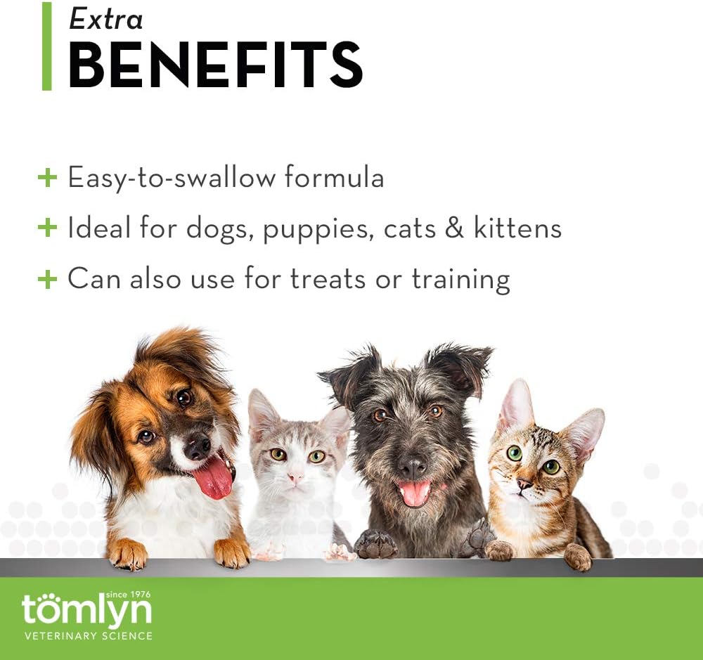 TOMLYN Pill-Masker Bacon-Flavored Paste for Dogs & Cats, 4oz, 2-Pack