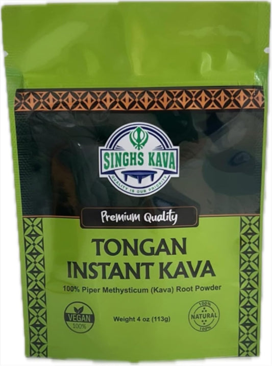 Tongan Kava Micronized Instant Powder - 4 Ounce Pack (1)