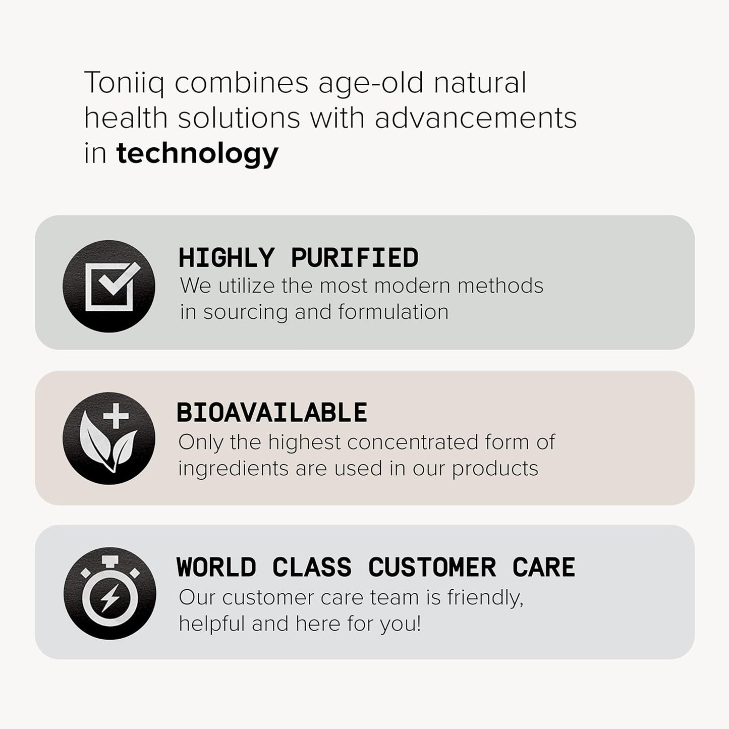Toniiq Bacopa Extract Capsules - Ultra High Potency 28:1 with 50% Bacosides - Third-Party Tested - 90 Count