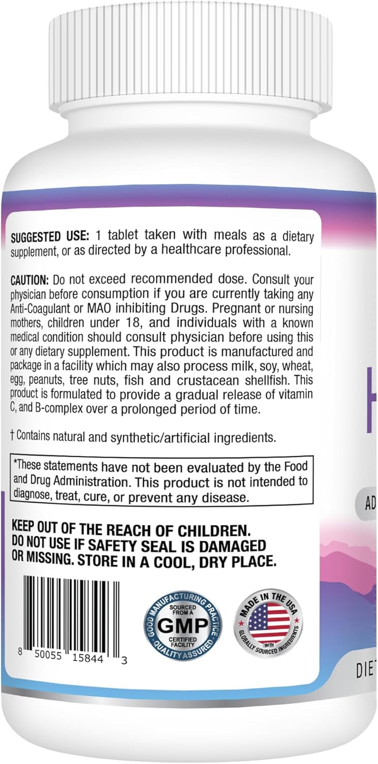 Top Rated Natural Hair, Skin, and Nails Supplement with Biotin, Collagen, Vitamins for Healthy Hair, Glowing Skin, Strong Nails