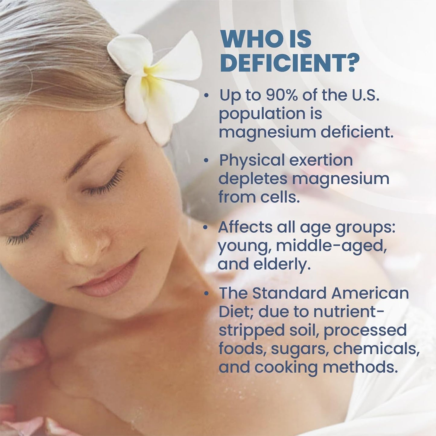 Topical Magnesium Oil - Pure Magnesium for Feet, Bath, Massage - 4 Fl Oz