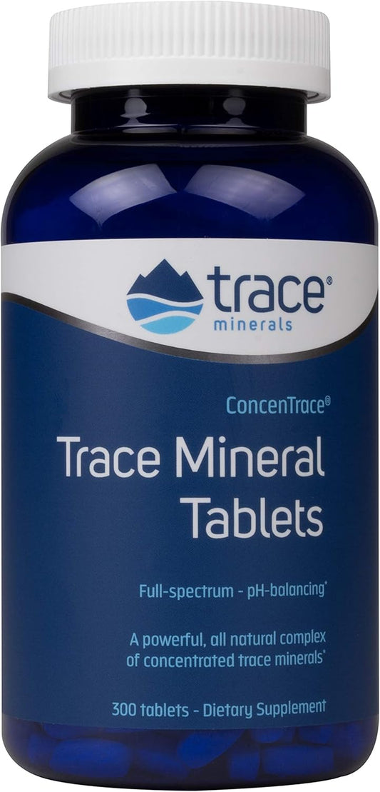 Trace Minerals Research 300 Trace Mineral Tablets for Daily Mineral Intake