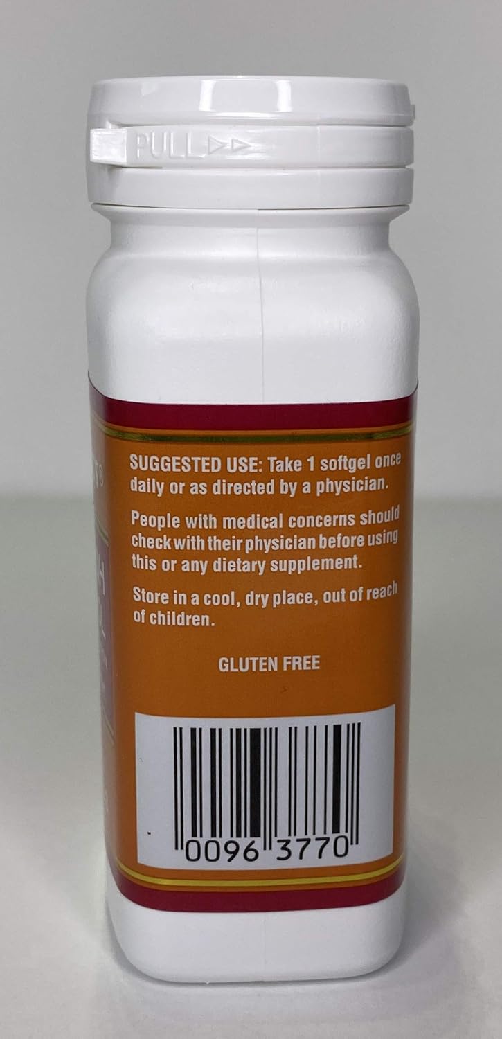 Trader Joe's CoQ10 QH Ubiquinol Softgels - 100mg, 60 Count - Enhanced Absorption Formula