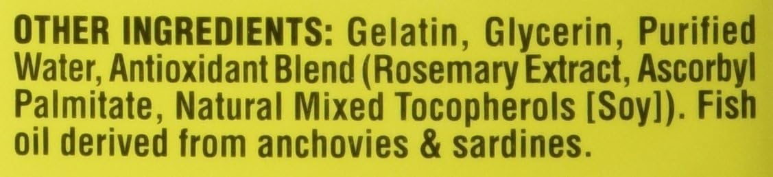 Trader Joe's Omega-3 Fatty Acids Dietary Supplement - Molecularly Distilled Formula