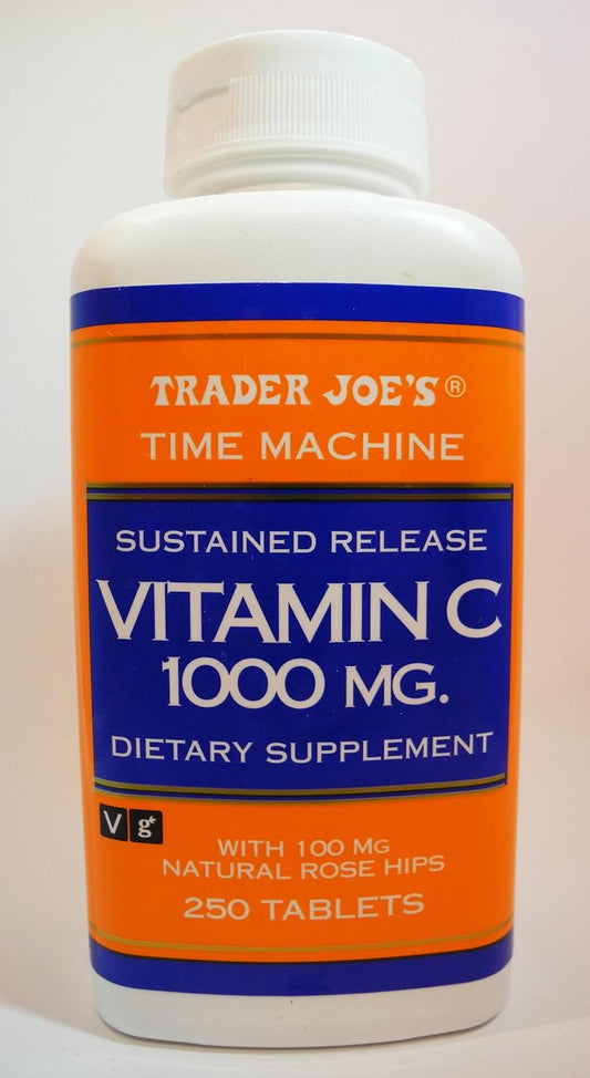 Trader Joe's Sustained Release Vitamin C 1000MG Dietary Supplement by TJ's