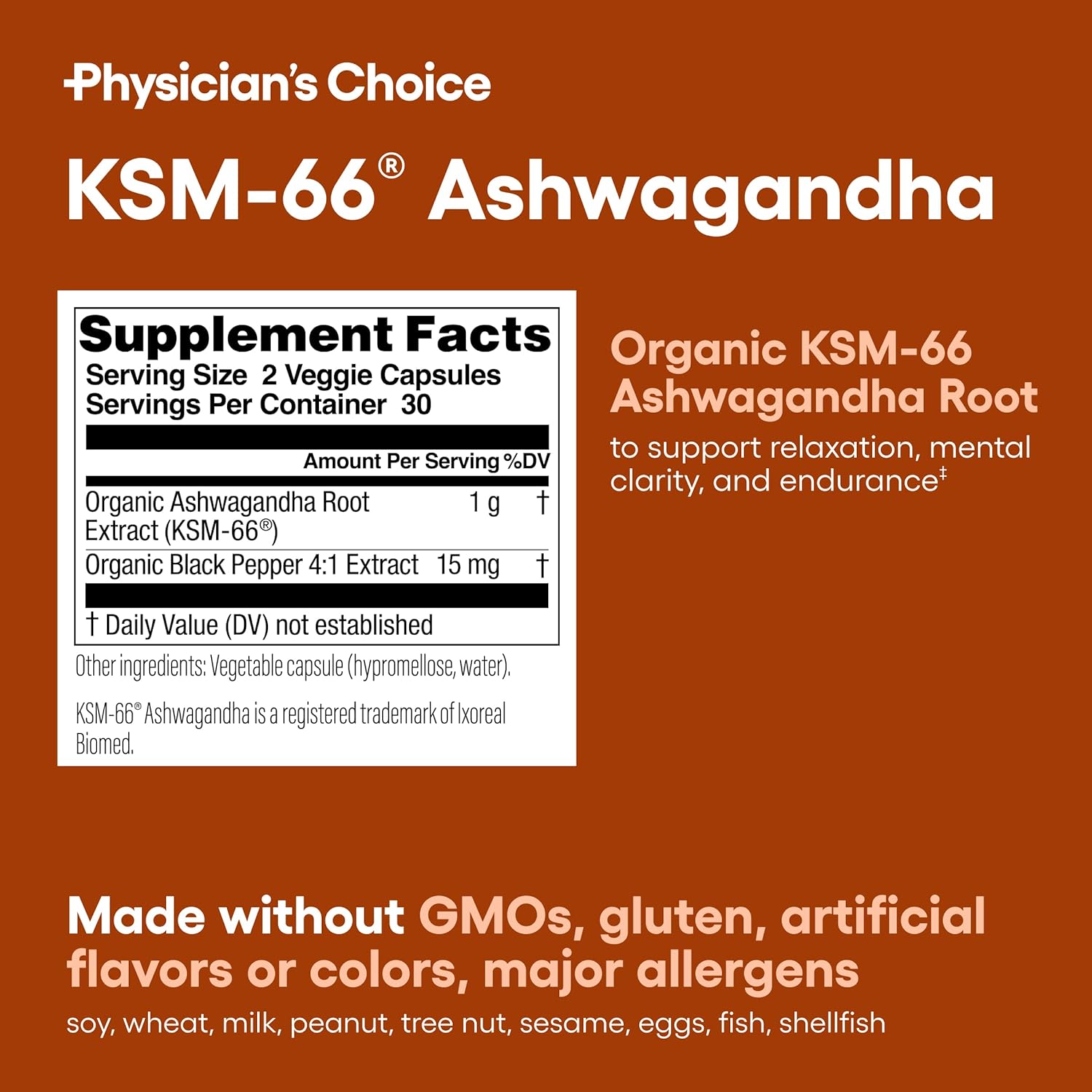 Tranquil Tummy Bundle: Physician's CHOICE Bloat & Gas Probiotic with KSM-66 Ashwagandha - 30ct + 60ct