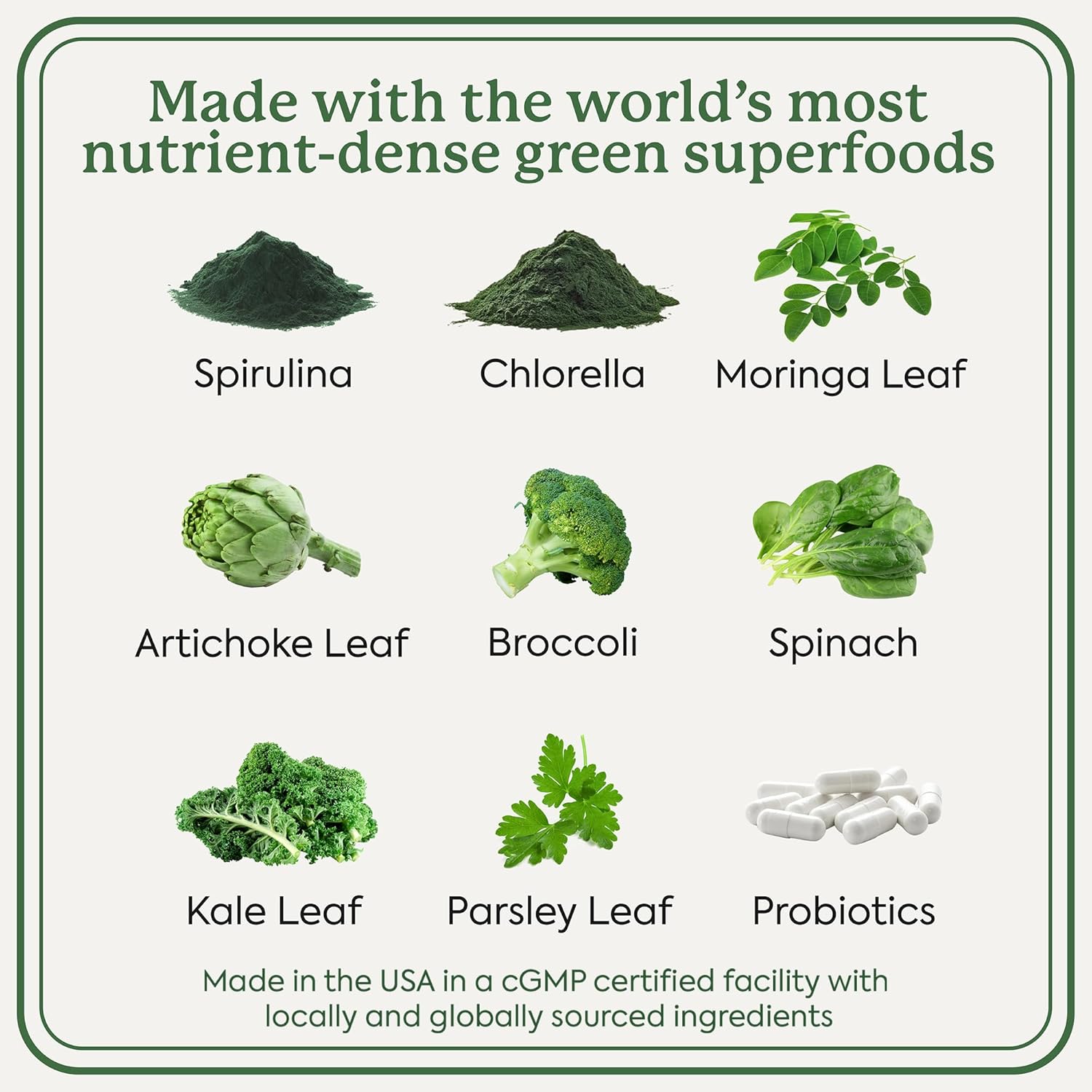 Trial Size Plant People WonderGreens Veggie Gummies with Probiotics for Wellbeing, Energy, Immune & Gut Health