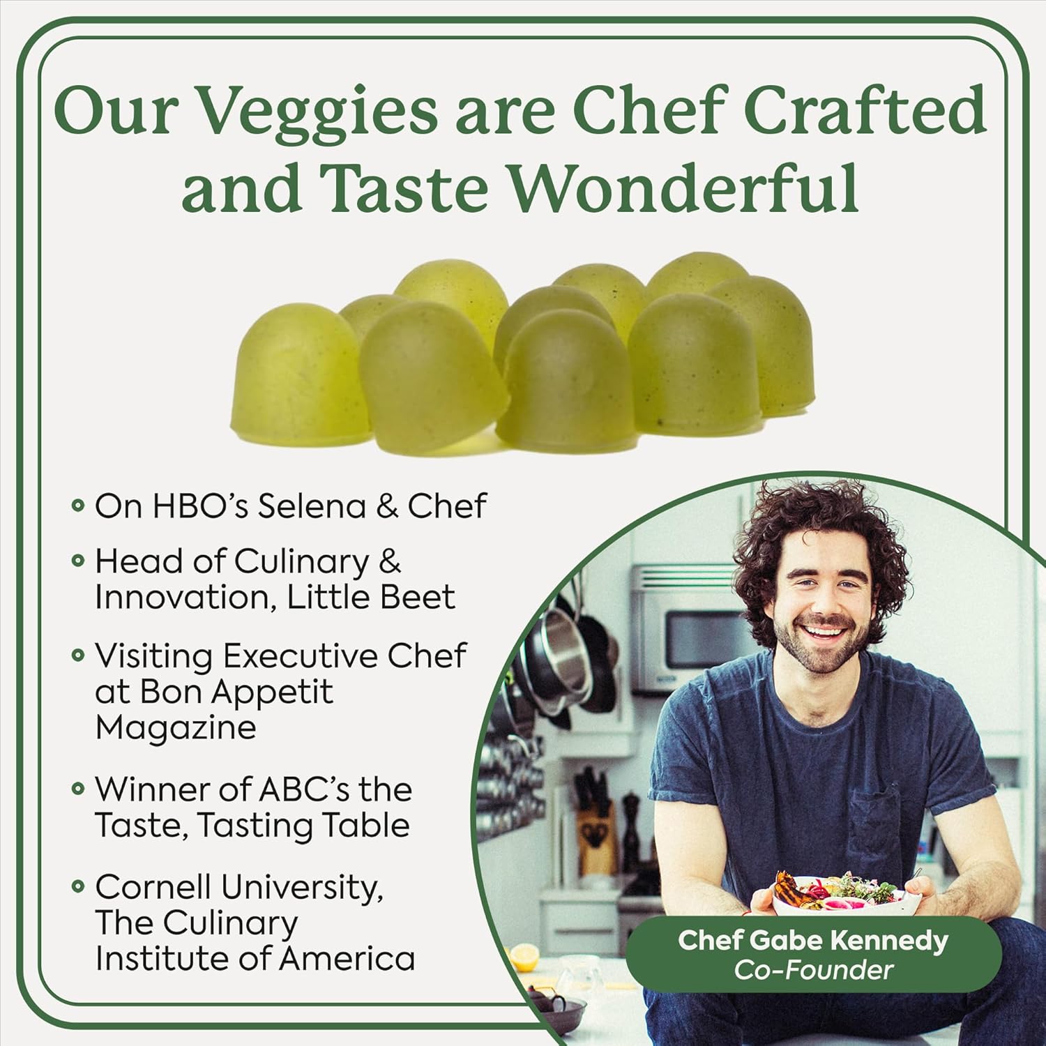 Trial Size Plant People WonderGreens Veggie Gummies with Probiotics for Wellbeing, Energy, Immune & Gut Health