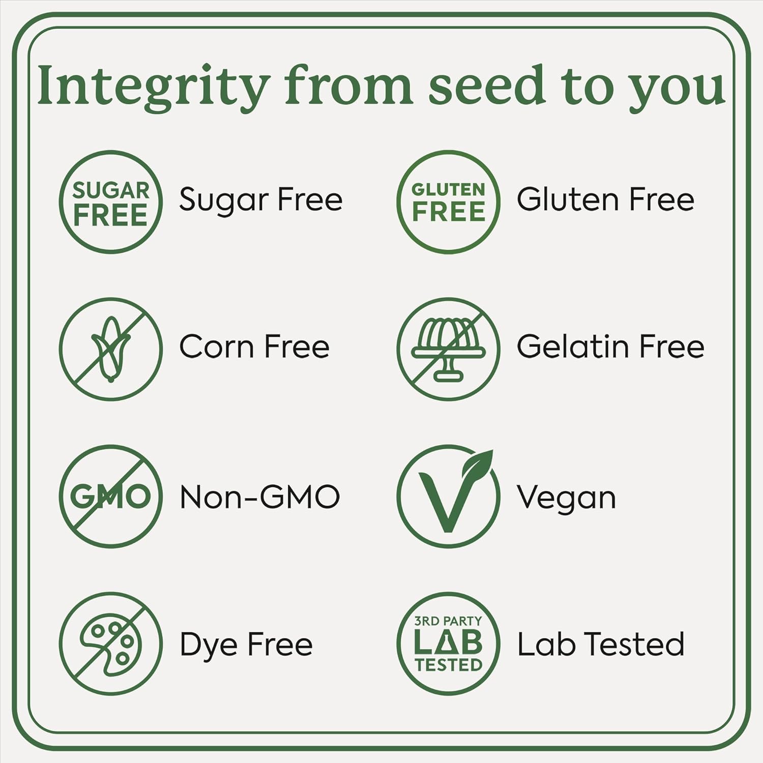 Trial Size Plant People WonderGreens Veggie Gummies with Probiotics for Wellbeing, Energy, Immune & Gut Health