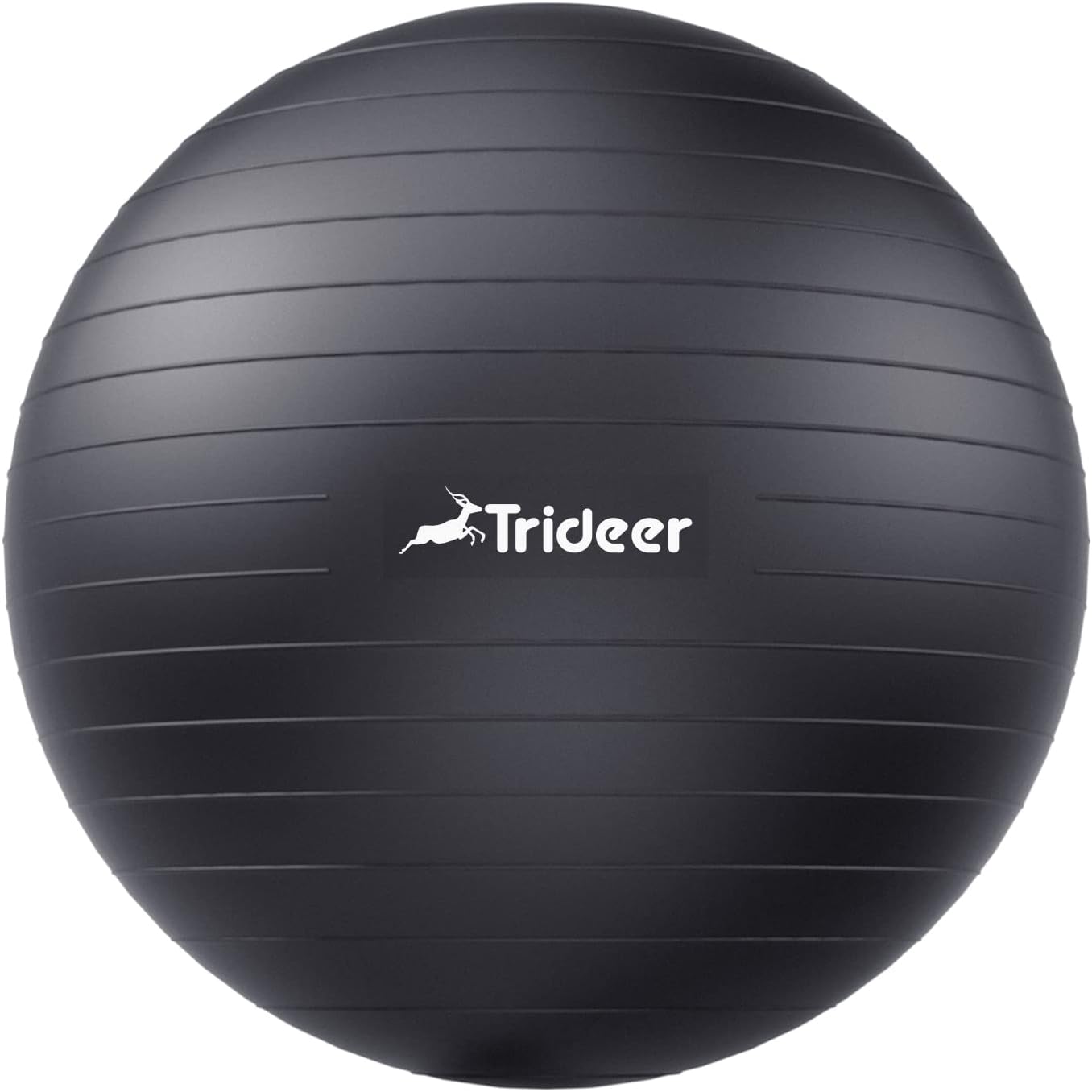 Trideer Yoga Ball Exercise Ball - 5 Sizes for Working Out, Pregnancy, Physical Therapy - Stability, Fitness, Office Chair - Includes Quick Pump