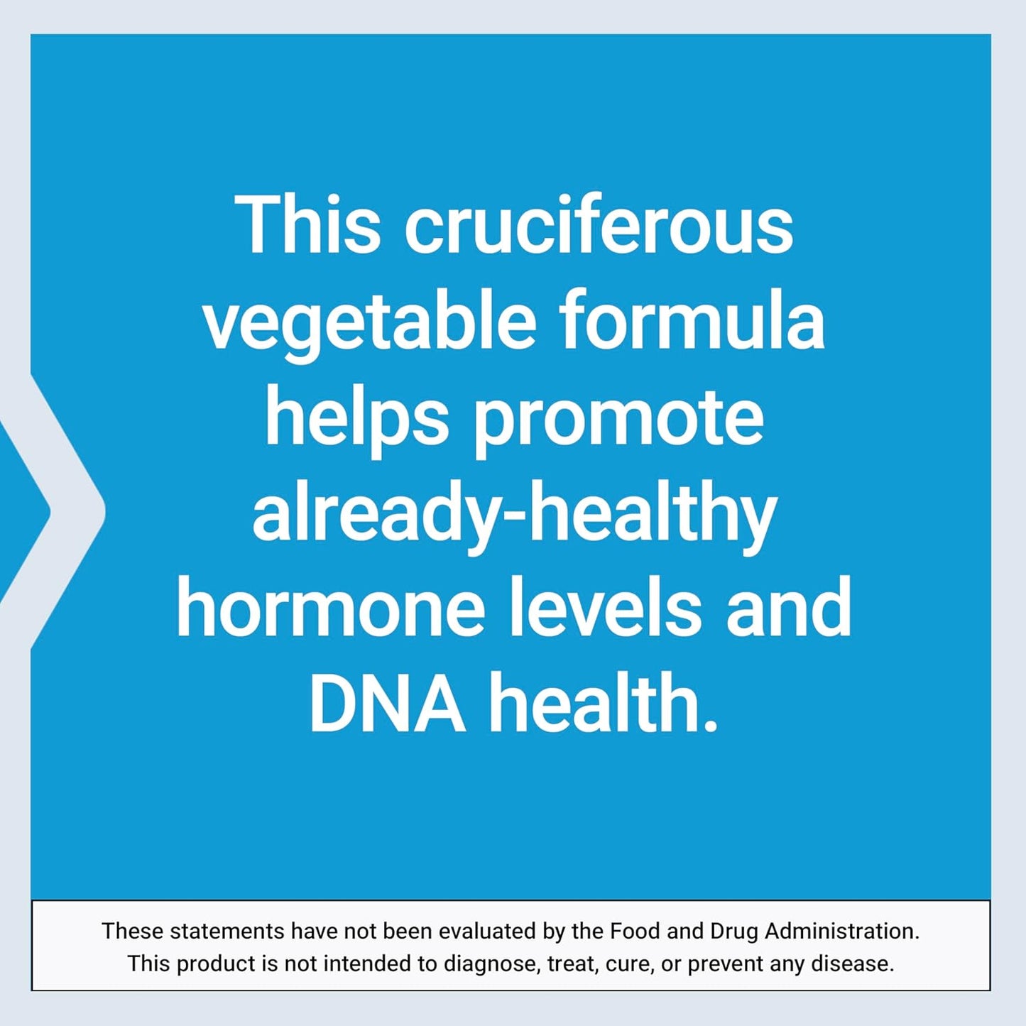 Triple Action Cruciferous Vegetable Extract Capsules, 60 ct - Supports DNA Health & Hormone Levels - Non-GMO, Gluten-Free, Vegetarian