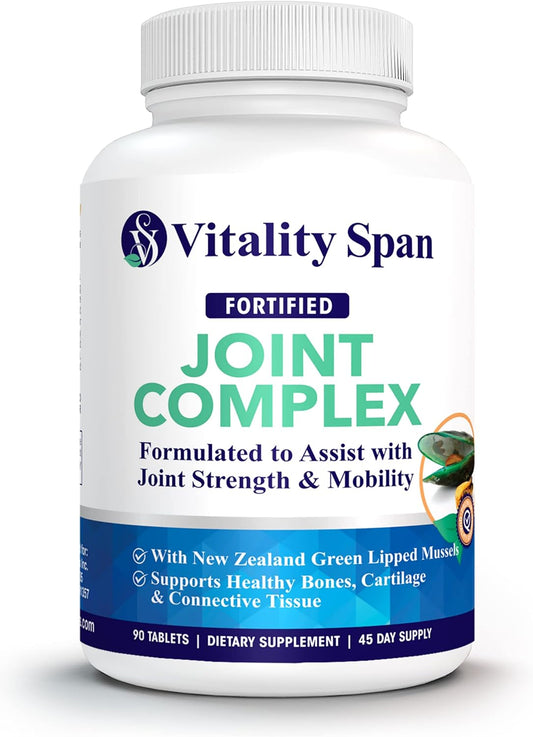 Triple Strength Glucosamine Chondroitin Joint Support Supplement, 90 Tablets, Made in USA