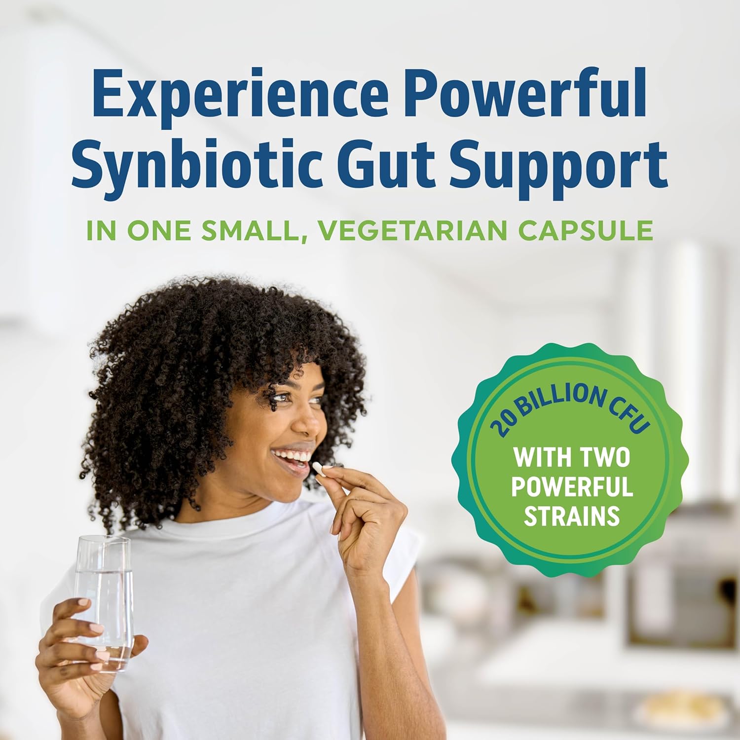 Triple Strength Omega 3 Fish Oil and Probiotic Capsules for Gut Health & Immune Support - 60 Servings