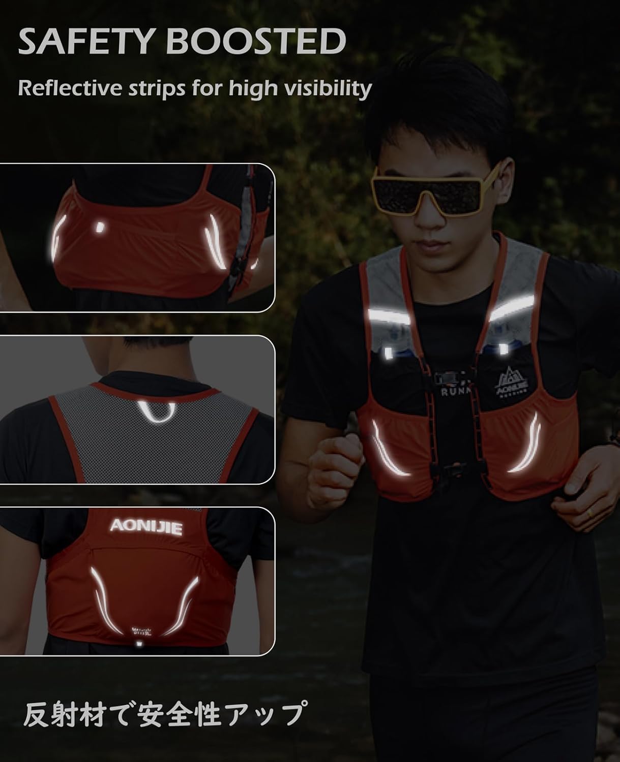 TRIWONDER Ultra Trail Running Hydration Vest Backpack 2.5L for Marathon Hiking Cycling - Lightweight Outdoor Daypack