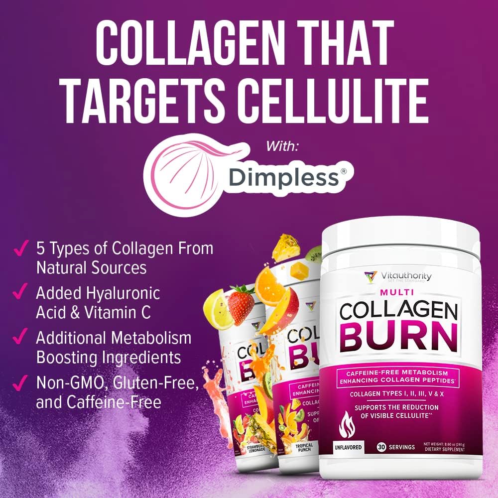 Tropical Punch Multi Collagen Burn with Berberine by Vitauthority