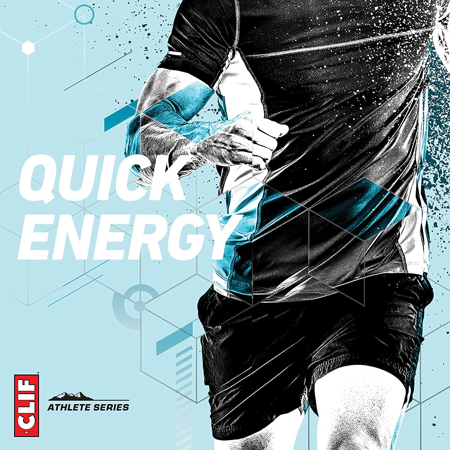 Tropical Punch UUX CLIF BLOKS Energy Chews with 25mg Caffeine - Plant Based Fast Fuel for Cycling and Running - Non-GMO - Workout Snack (2.1oz, 3 Pack)